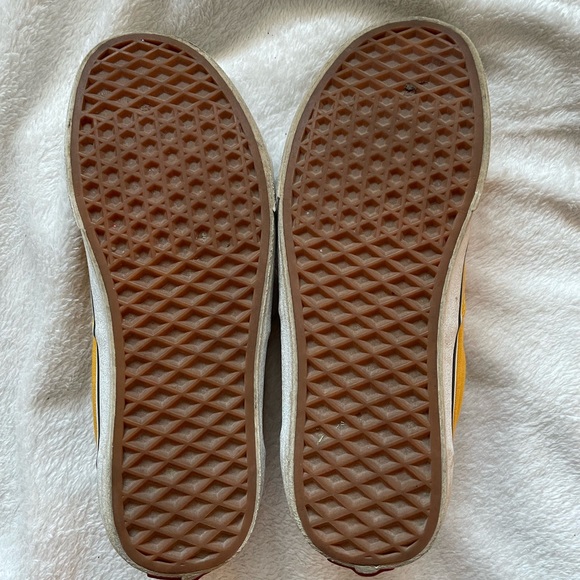 Women’s Mustard Coloured Vans Sneakers - Picture 5 of 10